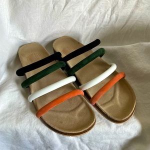 Charlotte Stone Gloria slides size 9